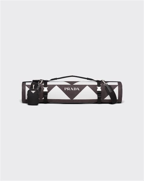 prada yoga|White/black Yoga Mat .